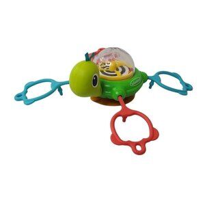Infantino Link & Spin Suction Cup Turtle With Spinning Beads Baby High Chair Toy
